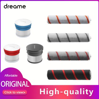 ราคาของแท้ Original Dreame V10 V11 V9 V9B V12 HEPA Filter Roller Brush Replacement Parts for Dreame Handheld Vacuum Cleaner Floor Brush
