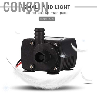 Concon DC 12V G1/4 ปั๊มน้ําระบายความร้อน CPU เสียงรบกวนต่ํา สําหรับคอมพิวเตอร์ตั้งโต๊ะ ระบบระบายความร้อน BT