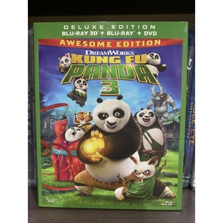 ( 2d/3d) Blu-ray แท้ Kung fu Panda 3 : กล่องสวม มีเสียงไทย บรรยายไทย