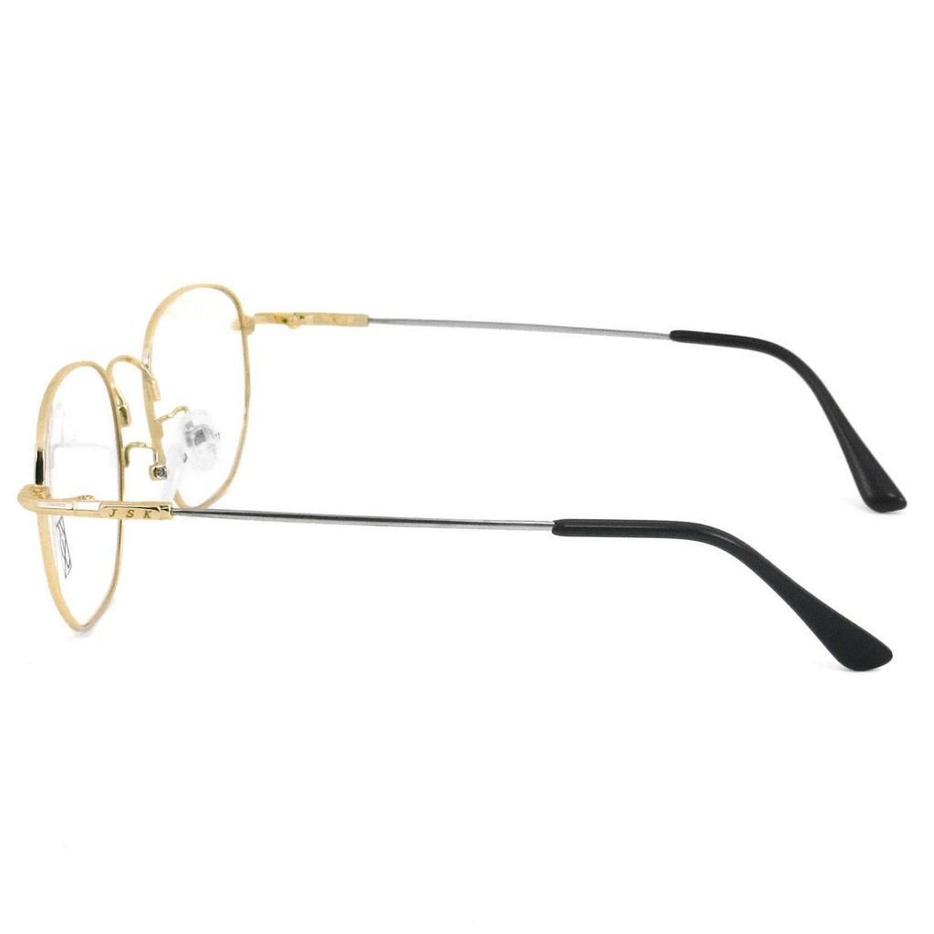 titanium-100-แว่นตา-รุ่น-1113-สีทอง-กรอบเต็ม-ขาข้อต่อ-วัสดุ-ไทเทเนียม-สำหรับตัดเลนส์-กรอบแว่นตา-eyeglasses