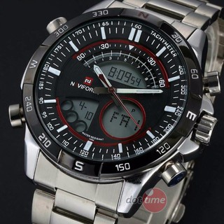 Naviforce watch NF9031 นาฬิกาข้อมือ นาฬิกาดิจิตอล กันน้ำ ผู้ชาย ( ของแท้ 100% ) Men สปอร์ต sport NVF71R dottime