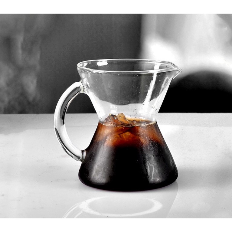 เหยือกแก้วตวงกาแฟตวงนมใส-มีหูจับ-ขนาด-100-ml-รหัส-2060