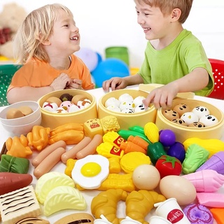 เล่นบ้านของเล่น ชุดของเล่นอาหาร พิซซ่า/ชุดของเล่น  ของเล่นทำอาหาร ของเล่นในครัว ชุดของเล่นติ่มซำ