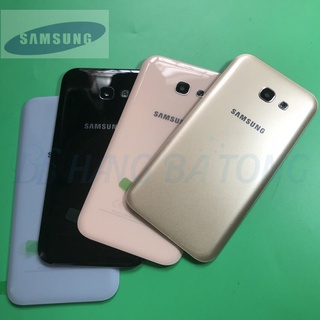 ฝาครอบแบตเตอรี่ด้านหลัง พร้อมกรอบกล้อง สําหรับ Samsung Galaxy A5 A520F A7 A720F A3 A320F 2017