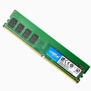 Crucial หน่วยความจําเดสก์ท็อป DDR4 4GB 8GB 16GB DDR4 2133MHz 2400MHz 2666MHz 3200MHz PC4 288pins