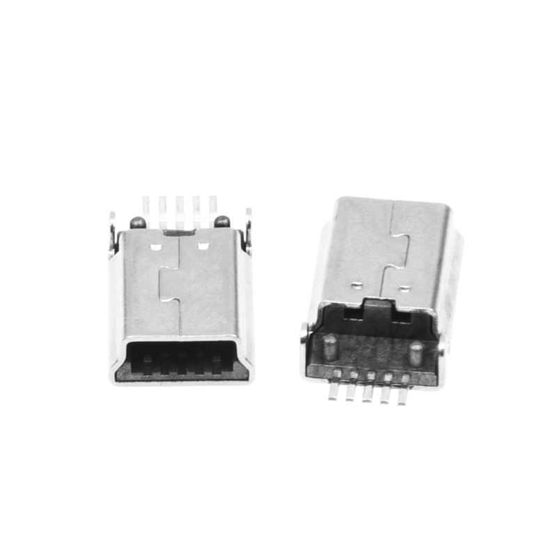 mini-usb-type-b-plug-male-180-องศา-5-pin-smd-smt-solder-แจ็คเชื่อมต่อ-10-ชิ้น
