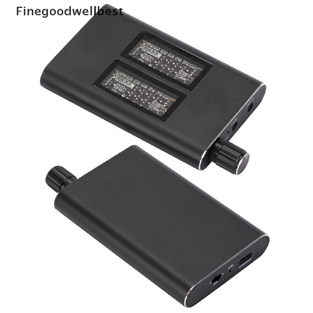 Fbth เครื่องขยายเสียงหูฟังซับวูฟเฟอร์ HiFi 3.5 มม. แบบพกพา ปรับได้ ...