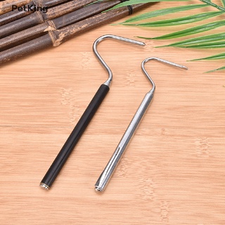 PetKing☀ pin hook adjustable telescopic stainless steel snake reptiles capture hook .