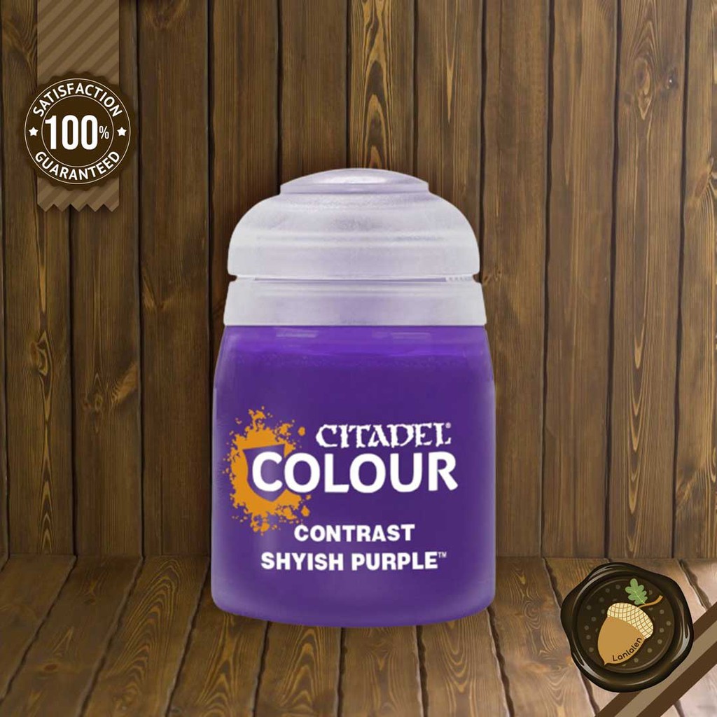 Citadel CONTRAST: SHYISH PURPLE สีอะคริลิคสำหรับทาโมเดล (18ML) | Shopee ...