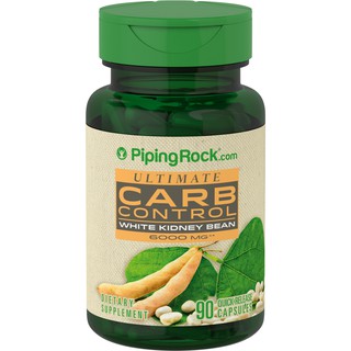 สินค้า Ultimate Carb Control White Kidney Bean, 6000 mg, 90 Quick Release Capsules ถั่วขาว 6000 มก. 90 แคปซูล บล็อกแป้ง