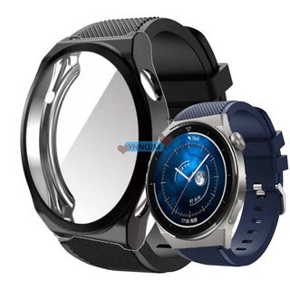 สินค้า Huawei Watch GT3 Pro สายนาฬิกาสมาร์ทวอทช์ GT 3 Pro 46 มม. ฝาครอบ TPU แบบเต็ม GT3 Pro 43 มม. สายรัดข้อมือทดแทน