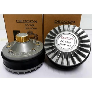 DRIVER UNIT DECCON รุ่น : DC - 100 A ( คู่ )