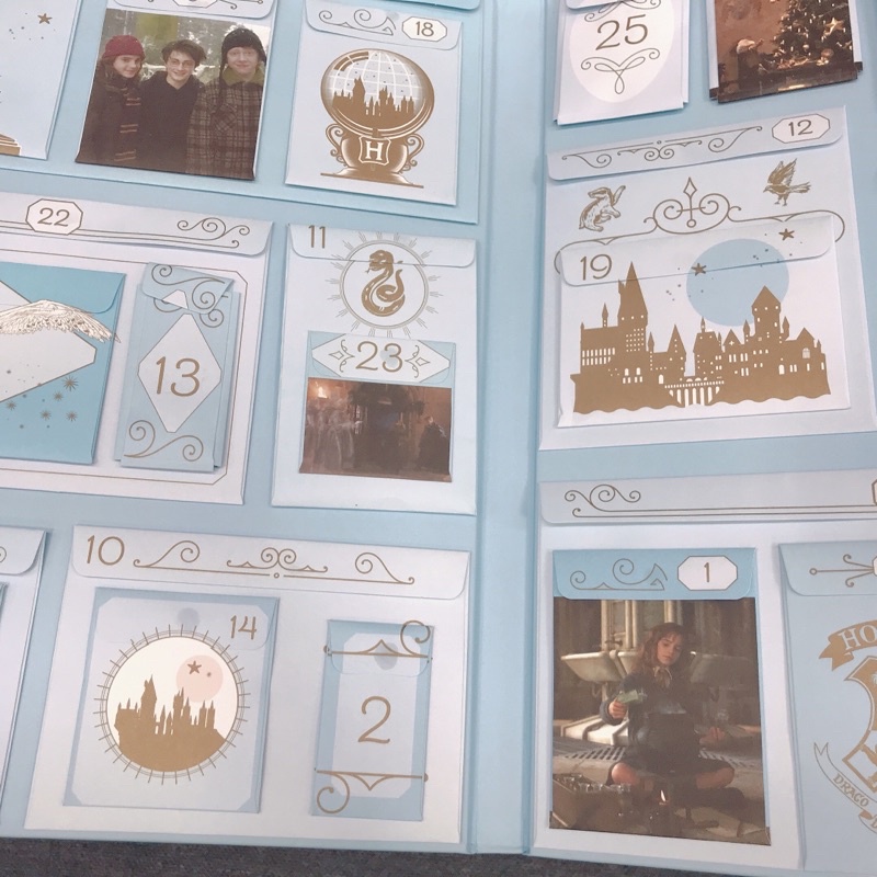 พร้อมส่ง-harry-potter-holiday-magic-the-official-advent-calendar