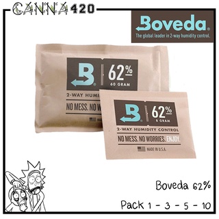 Boveda 62% ขนาด 8 gram ซองควบคุมความชื้น ใช้ได้นาน 1 ปี ของแท้ 2 Way boveda ใช้ซ้ำได้