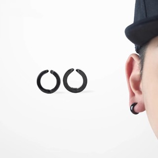 ต่างหูห่วง ต่างหูไม่ต้องเจาะหู ราคา 1 คู่ ต่างหูผู้ชาย unisex earrings