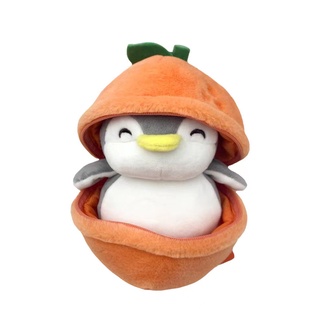 MINISO ตุ๊กตาเพนกวิน ตุ๊กตาเพนกวินผลไม้ Fruit Series Penguin Plush Toy Surprise Ball