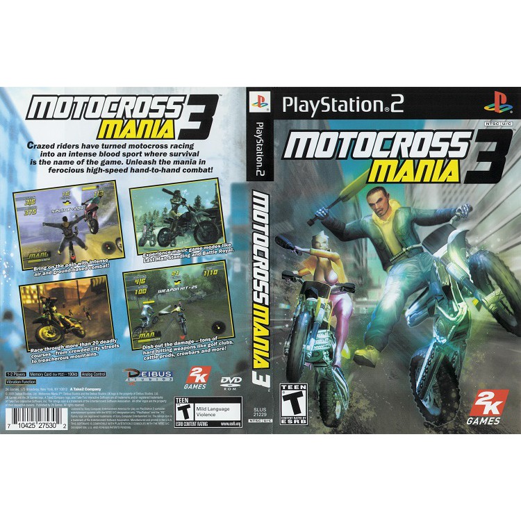 แผ่นเกมส์-ps2-แนะนำ-motocross-mania-3-usa