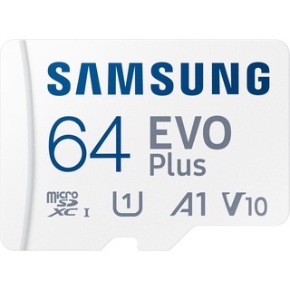 ภาพสินค้าเมมโมรี่การ์ด Samsung 64 GB MicroSD Card Class 10 U1 EVO Plus เมมโมรี่แถม Adapter ประกันศูนย์ไทย 10 ปี จากร้าน rizerclub บน Shopee ภาพที่ 3