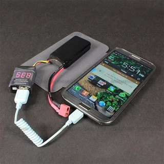 เครื่องชาร์จแบตลิโพไปโทรศัพท์มือถือ LCD+เคส+USB (ชาร์จแบตได้) (2s-6s) เครื่องชาร์จแบต โทรศัพท์ มือถือ แบตเตอรี่ลิโพ แบต