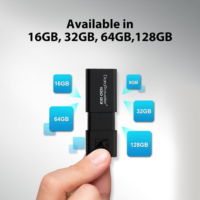 ภาพหน้าปกสินค้า256GB แฟลชไดรฟ์ Kingston ความเร็วสูง 100 G3 Usb 16 GB 32 GB 64GB 128GB Usb จากร้าน usb_flashdrive บน Shopee