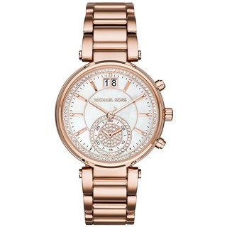 Michael Kors Womens MK6282 Sawyer Rose Gold-Tone Watch