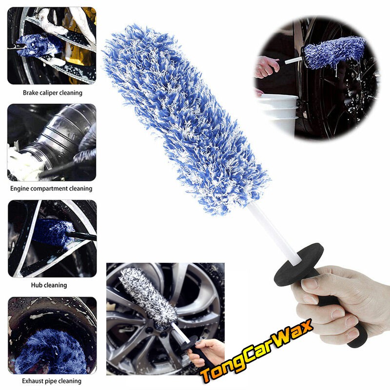 แปรงทำความสะอาดล้อแม็กซ์ - CARACTER Microfiber Wheel Brush | Shopee ...