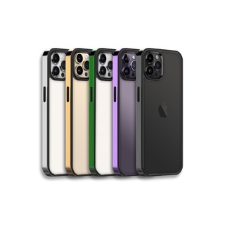 Dapad Match Case Ultra for iPhone 14/ 14 Plus /14 Pro /14 Pro Max เคสใสกันกระแทกขอบเงา