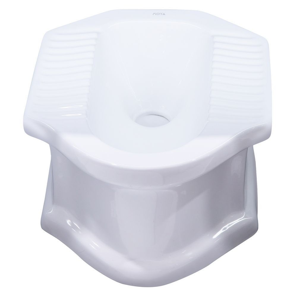 สุขภัณฑ์นั่งยองมีฐาน 101 สีขาว SQUAT TOILET WITH PLATFORM 102 WHITE