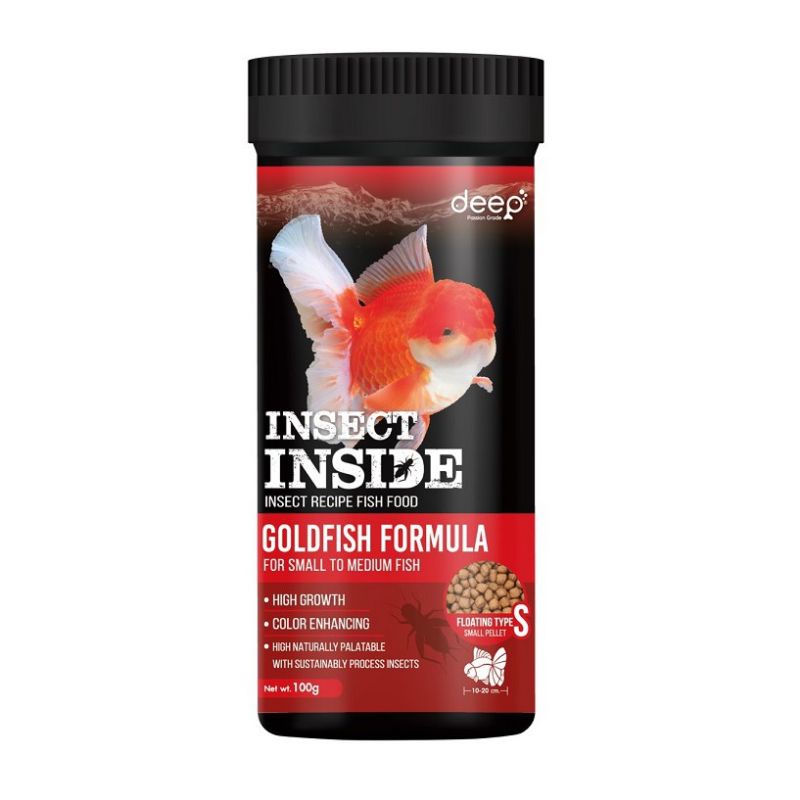 DEEP INSECT INSIDE!! (อาหารปลาทองสูตรผสมโปรตีนจากแมลง โปรตีนสูง เร่งโต ...
