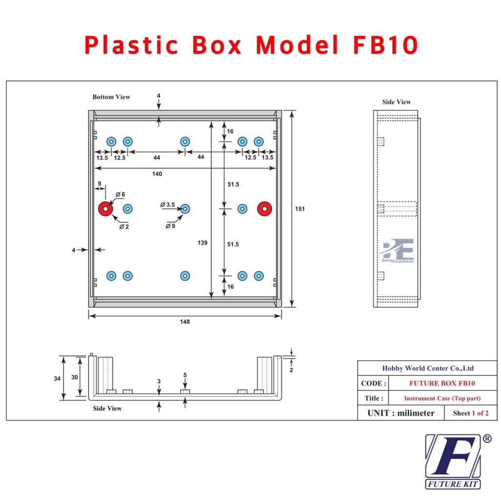 future-kit-future-box-กล่องพลาสติกอเนกประสงค์-รุ่นfb10-ยี่ห้อ-future-fb10