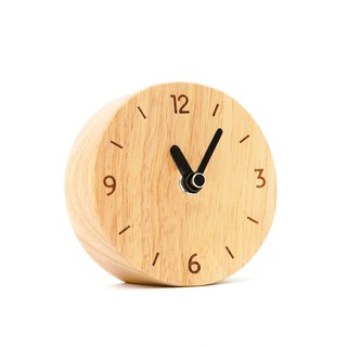 ภาพหน้าปกสินค้าThe Wood\'s Tale นาฬิกาตั้งโต๊ะ นาฬิกาไม้ เดินเงียบ ROUND TABLE CLOCK จากไม้แท้ธรรมชาติ ที่เกี่ยวข้อง