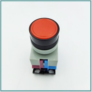 MODEL: ABW-111 PUSH BUTTON SWITCH 22MM.สวิตซ์กด22มิล 1NO 1NC COLOR: RED ,GREEn, YELLOW