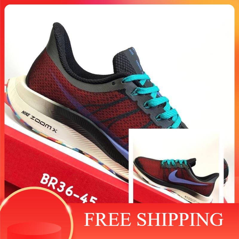 รองเท้าวิ่งnike-zoomx-35-pegasus-turbo-dark-red-blue-size-36-45-new