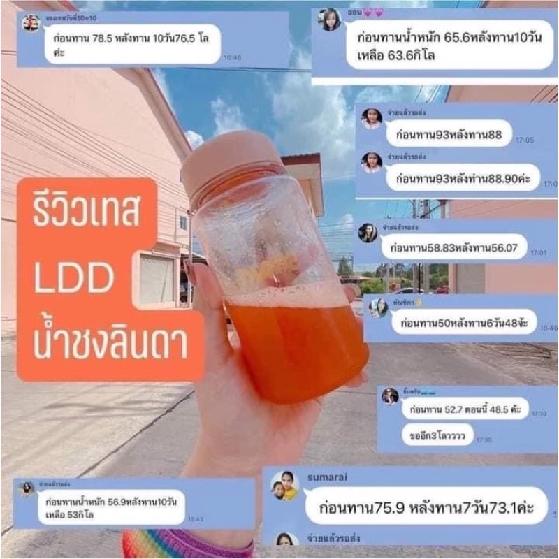 พร้อมส่ง-น้ำชงลินดาลดน้ำหนักคุมหิว-น้ำชงเอวบาง-น้ำชงผอม-น้ำชงลินดา