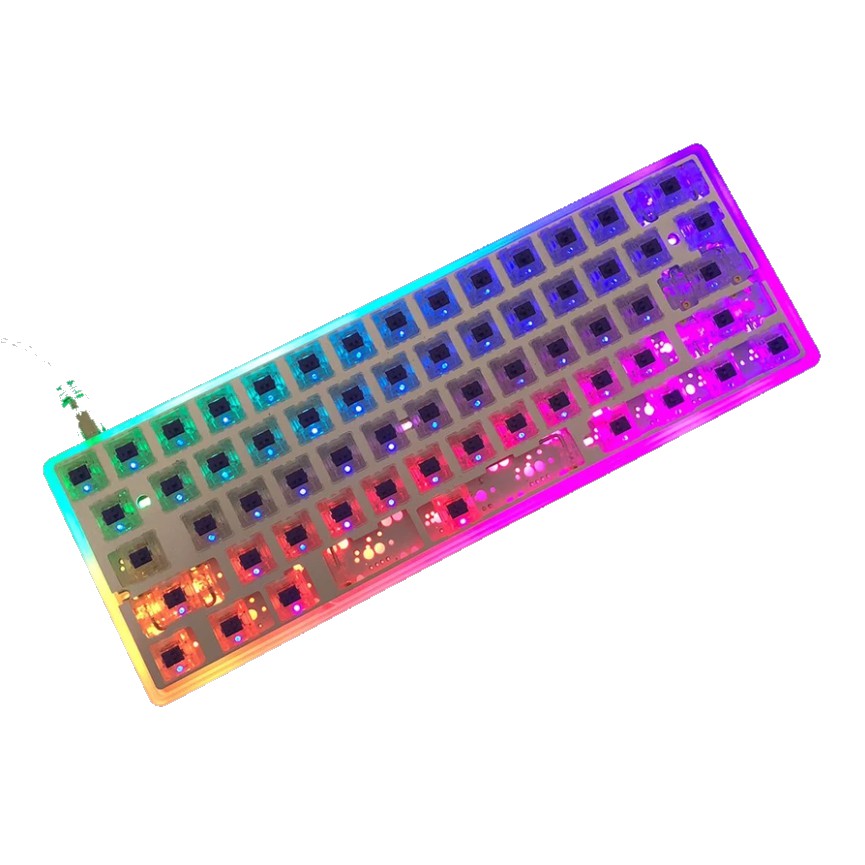 KBDFANS FROSTED ACRYLIC เคสคีย์บอร์ดอะครีลิค 60% MECHANICAL