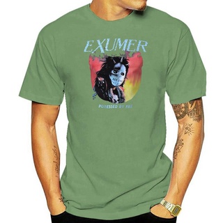 เสื้อยืด พิมพ์ลายอัลบั้ม Exumer Possessed By Fire 1986S-5XL