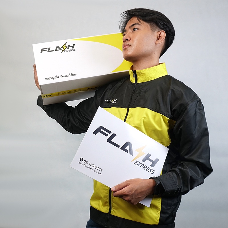 Flash Express (แฟลชเอ็กซ์เพรส) กล่องกระดาษ MINI/S/S+/M/M+/L 10 กล่อง ...