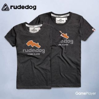 rudedog เสื้อยืด ท็อปดำ รุ่น Gamer