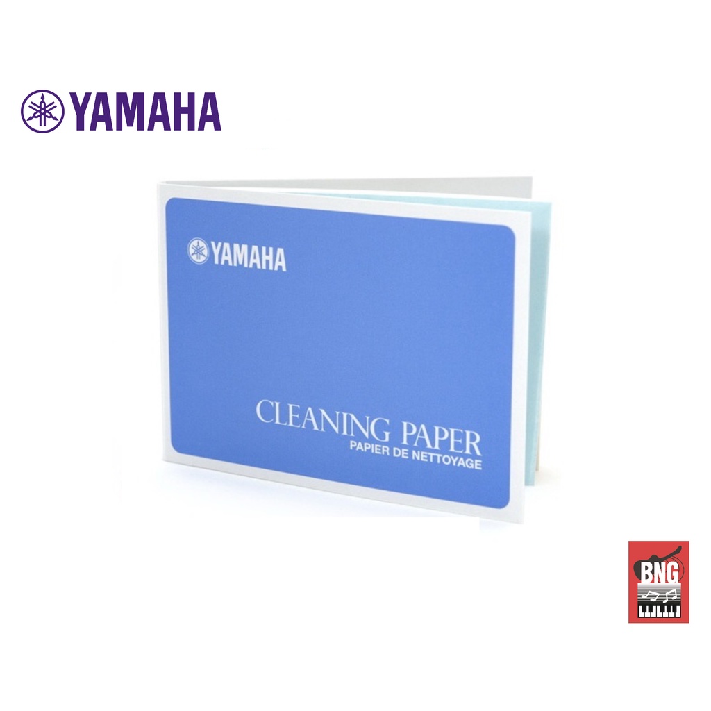 YAMAHA CLEANING PAPER ใช้เพื่อกำจัดความชื้น, น้ำมัน, ฝุ่น ออกจากนวม