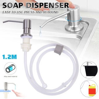 Bbyes Stainless Steel Kitchen Sink Soap Dispenser Pump with Extension Tube Kit#1