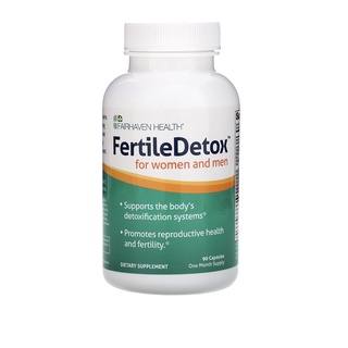 FertileDetox วิตามินดีท๊อกซ์ระบบการทำงานของร่างกายให้พร้อมเจริญพันธุ์ ตั้งครรภ์ มีบุตรยาก กระตุ้นไข่ IVF ICSI#inositol