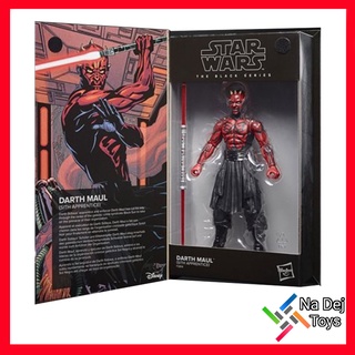 Hasbro Darth Maul Comic Star Wars Black Series 6" figure ดาร์ธ มอล คอมิค สตาร์วอร์ส แบล็คซีรีส์ ขนาด 6 นิ้ว ฟิกเกอร์