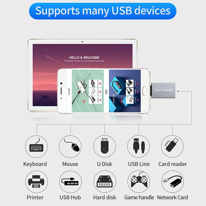 acasis-otg-type-c-to-usb-3-0-female-converter-for-android-สำรับผู้ที่ต้องการนำอุปกรณ์ต่างมาเชื่อมต่อกับมือถือ