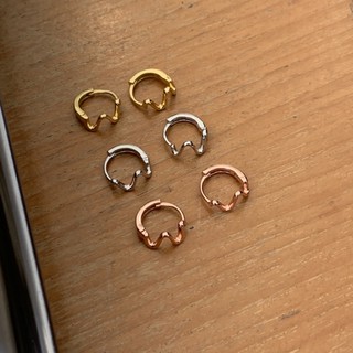 ภาพหน้าปกสินค้า[วันนี้ ! ใส่โค้ด FBSMAY15DD13 ลด 15%]A.piece ต่างหูห่วงเงินแท้ [all silver 925] mula one-touch earrings (96) ที่เกี่ยวข้อง