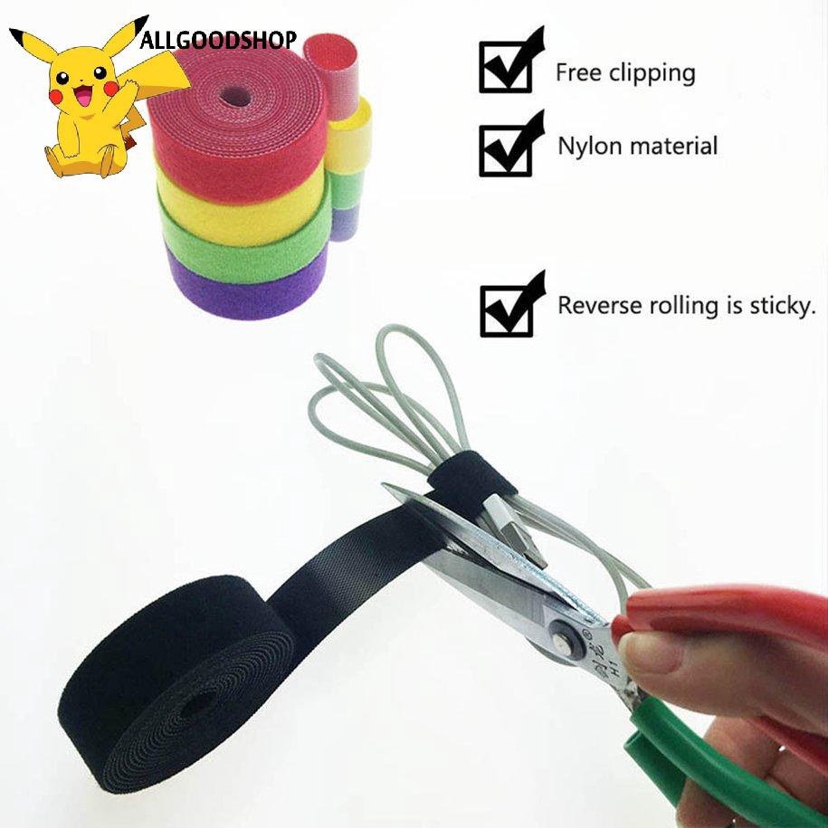 【3C】 Plastic Nylon Cable Manager cable winder Cable Clip Ties Belting