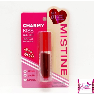 🔥โปรค่าส่ง25บาท🔥Mistine Charmy Kiss Gel Tint 2.8g. มิสทีน ลิปทิ้น ทิ้นทาปาก ชาร์ม คิสส์ เจล ทินท์