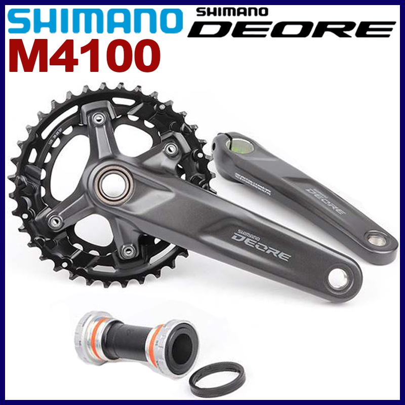 shimano-deore-m4100-ชุดข้อเหวี่ยง-ความเร็ว-2x10-170-มม-175-มม-bb52