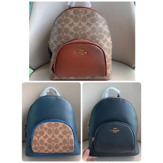 Coach Carrie Backpack 23 In Colorblock Signature Canvas