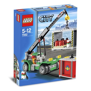 7992 : LEGO City Transport Container Stacker  (กล่องมีตำหนิเล็กน้อย)​