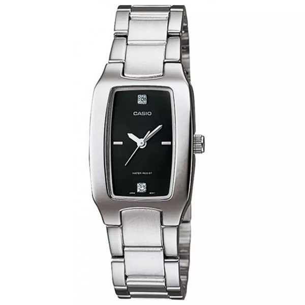ภาพหน้าปกสินค้าCasio นาฬิกาข้อมือผู้หญิง สายสแตนเลส สีดำ รุ่น LTP-1165A,LTP-1165A-1C2,LTP-1165A-1C2DF จากร้าน mstime บน Shopee